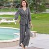Elegant Mid-Sleeve Two-Piece Set