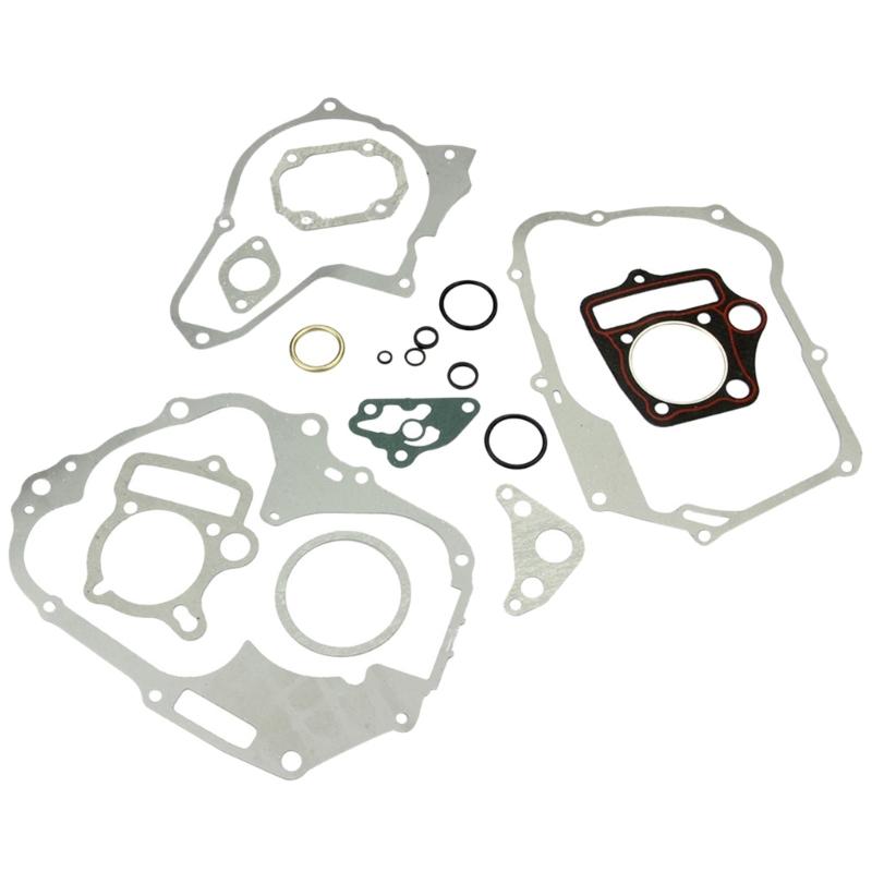 Kompatibilní pro motokáry 110CC Motokáry Motocykly Motor Válec motoru na horní straně klikové skříně Sada těsnění krytu spojky statoru