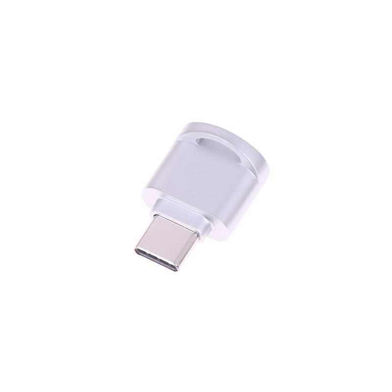 Type-C Tf Mobile Card Reader Zinc Alloy Usb 3.1 Type-C Laptop Multi Functional Otg Card Reader