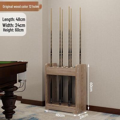 Billiards Pool Cue Storage Rack