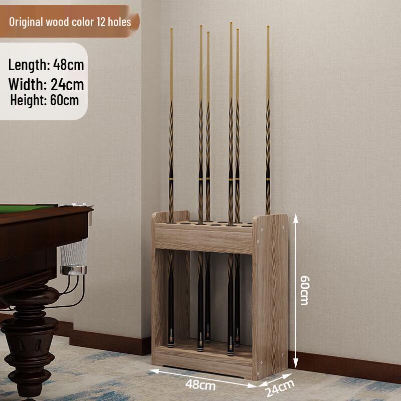 Billiards Pool Cue Storage Rack