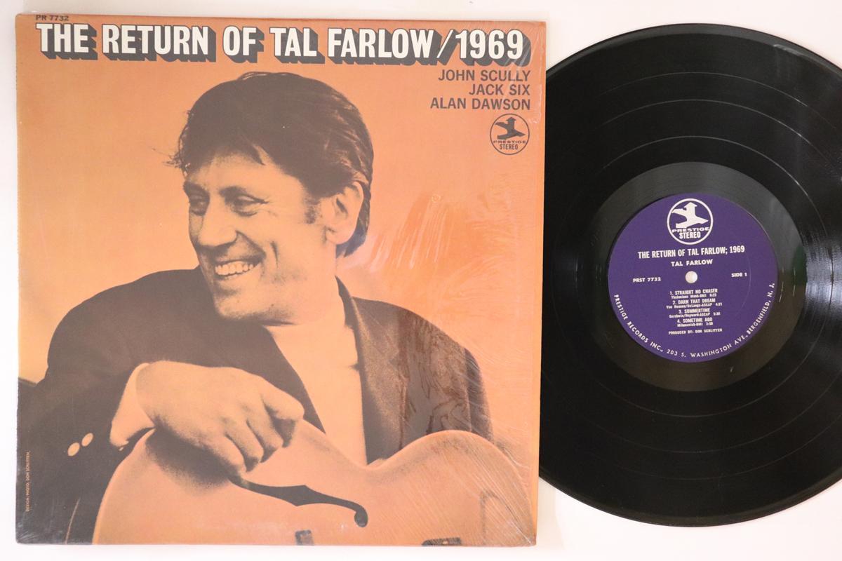 

LP Record TAL FARLOW - Return Of Tal Farlow 1969 PRST7732 PRESTIGE 1969 US Jazz Used