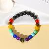 Ethnic Wind Bracelet Colorful Chakra Bracelet Handmade Beaded Men And Women Bracelet Hand Jewelry ADM