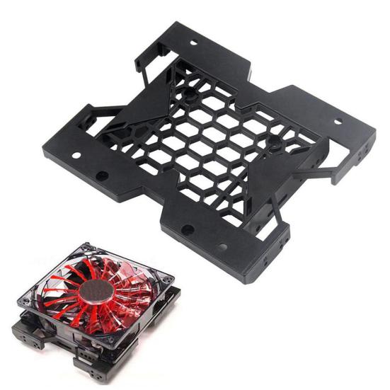 to Adapter Cooling Fan Drive 3.5inch SSD Hard Tray Caddy Case Bracket