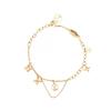 Used Blooming Brasserie Bracelet M64858 Stainless Steel Gold Used Women