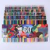 Brutfuner 180 Oil & Water-Soluble Colored Pencils Set for Drawing & Doodling - Ideal Gift