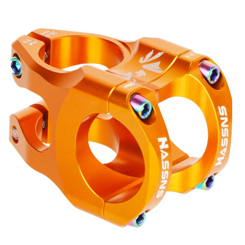HASSNS 35MM Ultralett Høyfast CNC Aluminium Utfor Terrengsykkel Stem