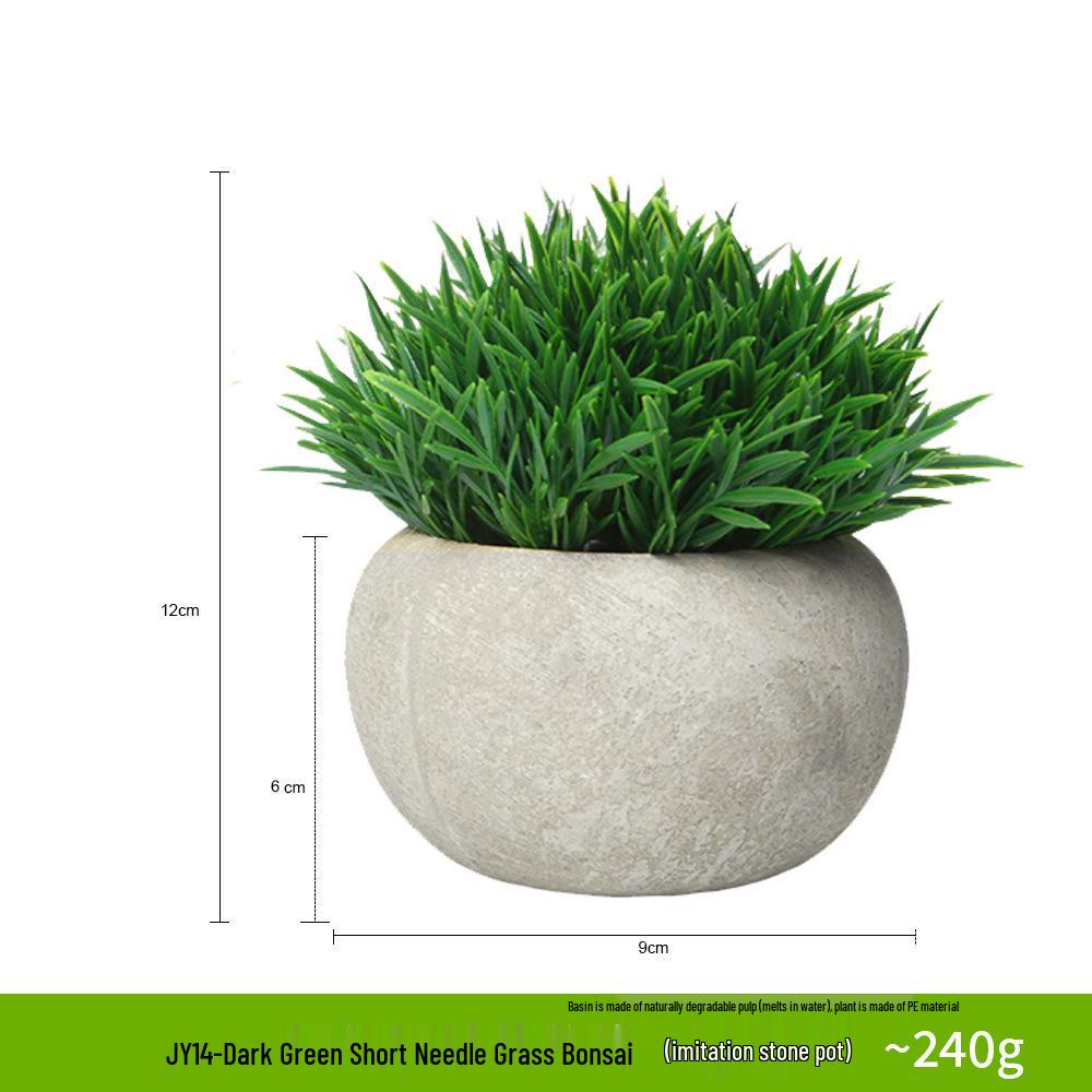 Artificial Baby's Breath Potted Flower for Wedding and Bedside Decor