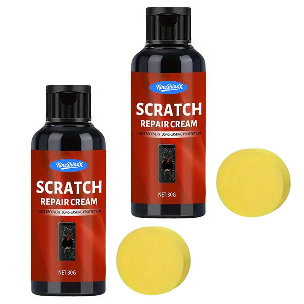 Crema per Riparazione Graffi dello Schermo, Lucidante per Riparazione Graffi Lenti Occhiali, Riparazione Graffi Specchio Sicuro per Tutte le Superfici in Vetro e Metallo