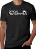 Men's T-Shirt Y2K Official Photographer Black