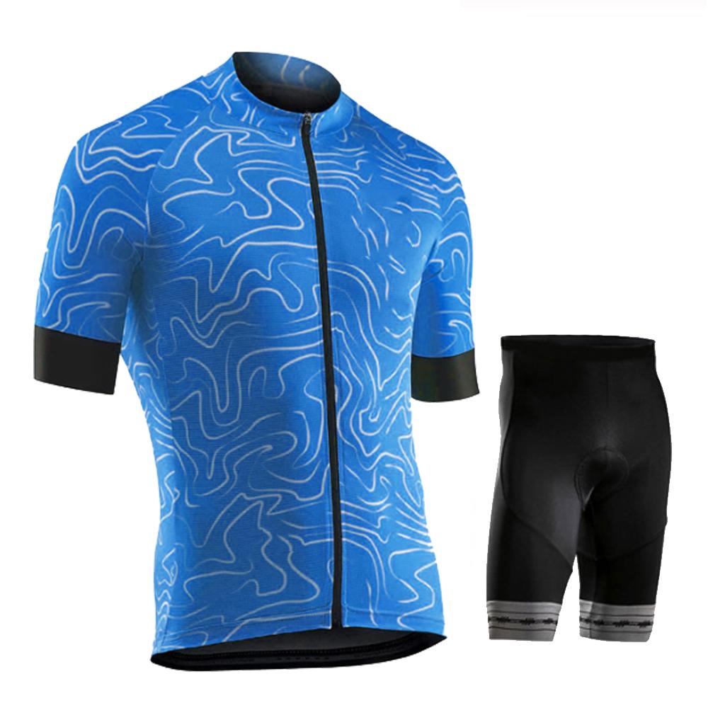 Men Short Sleeve Set Breathable Racing Sport MTB Bicycle Clothes Outdoor Bike Uniform 2026 Summer Breathable Cycling Suit Set