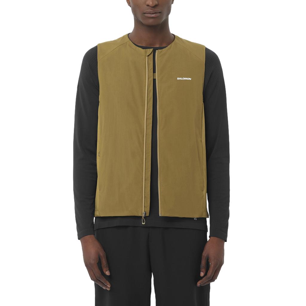 Salomon Mountain Mens Running Vest Flex Hybrid HexaFlow PrimaLoft Comfortable Vest Men vest C26506