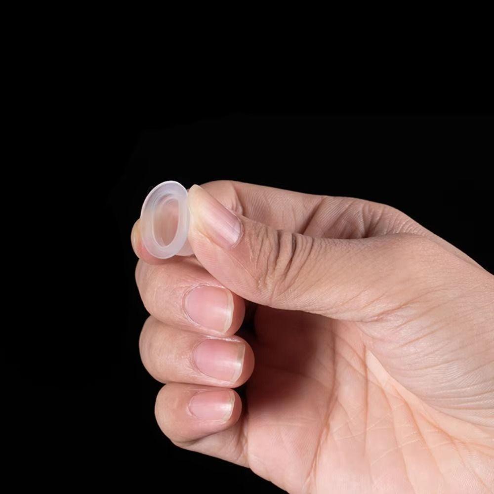 100PCS Disposable Tattoo Ink Cups Silicone Eyelash Extension Glue Tray Tool  Tattoo Accessories