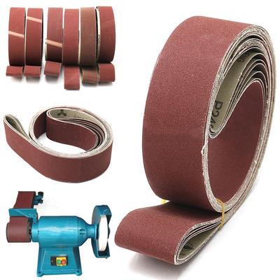 6Pcs 2" X 72" Fine Grit Sanding Belts 180/240/320/400/600/800 Grit Assortment