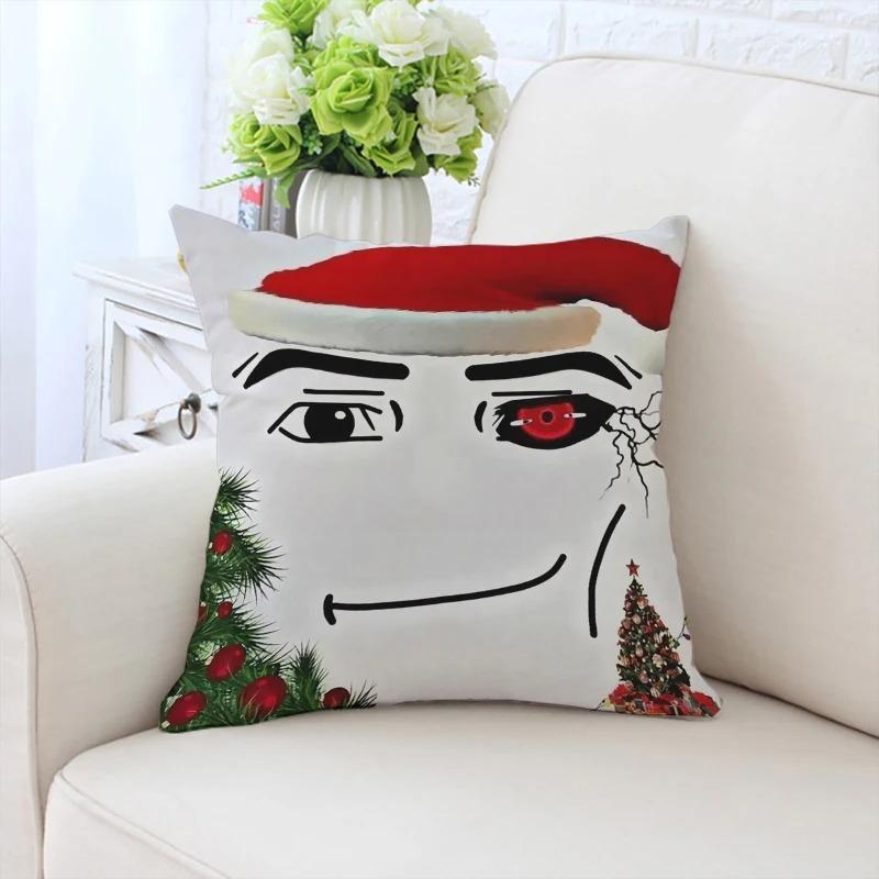 Creative Expression Pattern Pillowcase Car Ornaments Office Living Room Sofa Home Pillowcase