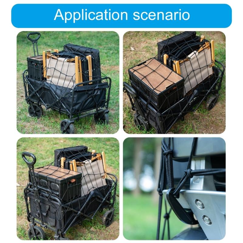 Trolley Cart Luggage Net Wagon Net Beach Cart Wagon Luggage Net Elastic Cargo Net Meshes Pocket Net Trolley Luggage Net