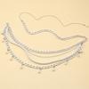 Europe, America, Personalized Fashion and Retro Multi-layer Imitation Pearl Waist Chain Temperament Dress Accessories