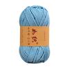 92.95Yardx2mm Hollow Cotton Yarn Thread 100g Per Roll Knitting Yarn for Weaving Scarves Hat Blankets Knitting Project