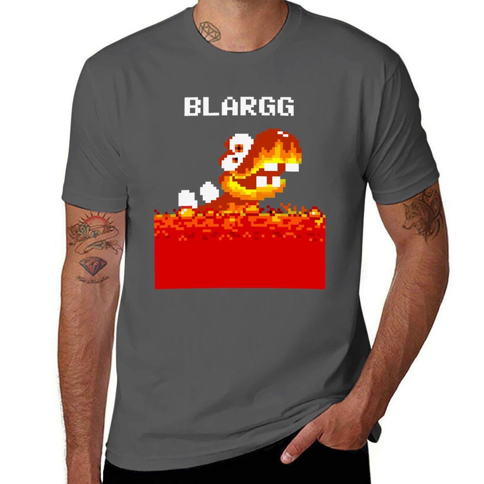 

BLARGG!! T-Shirt man t shirt luxury man t shirts graphic cotton tshirt 100% T-Shirt 4XL