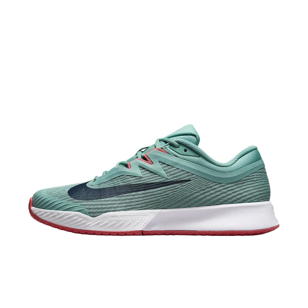 NikeCourt Air Zoom Vapor Pro 3 HC Cannon Armory Navy Men Sneakers Teal White Adobe FZ2161-004