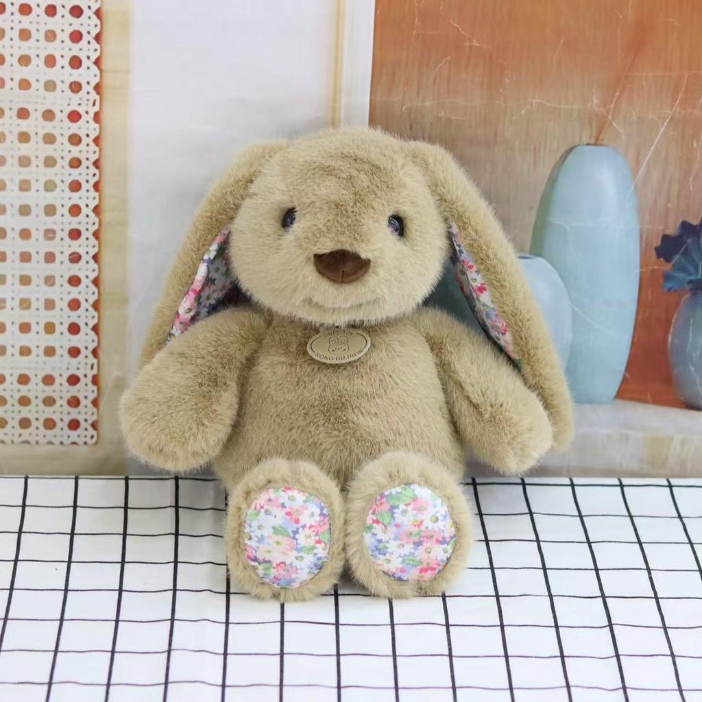 Plush Toy Rabbit Lop Christmas Room Decoration Fill Doll Cartoon Animals Gift