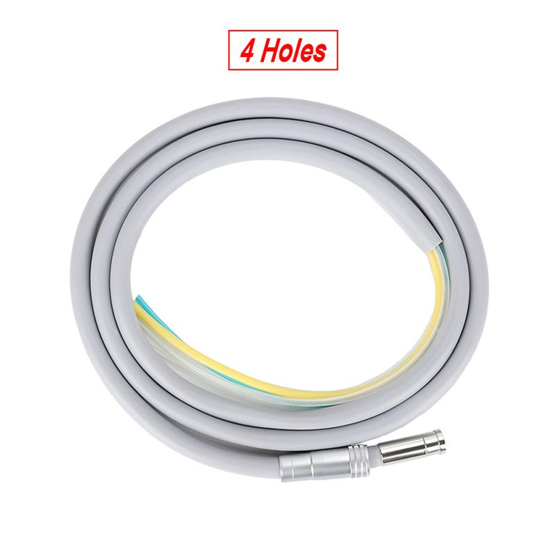 Nigf 2/4 Hole Dental Silicone Hose With Fitting For High/Low Speed Air Turbine Handpiece Dental Chair Accessories