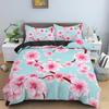 Flowers Duvet Cover Set Floral Pattern Comforter Cover Bedding Set Personality Quilt Cover With Pillowcase Queen King Bedclothes
