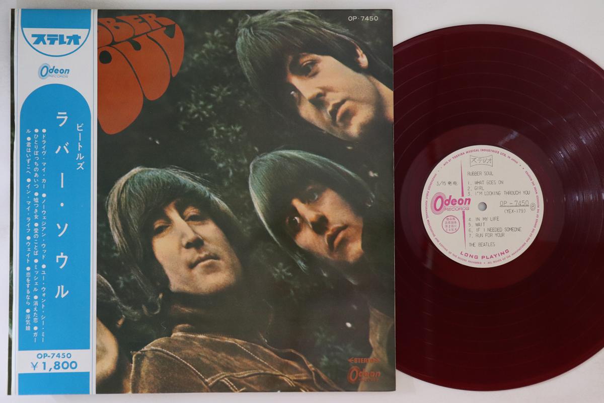 

Платівка LP BEATLES Rubber Soul Odeon Червоний Вініл OP7450PROMO ODEON 1966 Японія Obi Рок Вживана