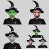 Authentic Latex Goblin Mask With Hat For Halloween And Various Celebrations Holiday