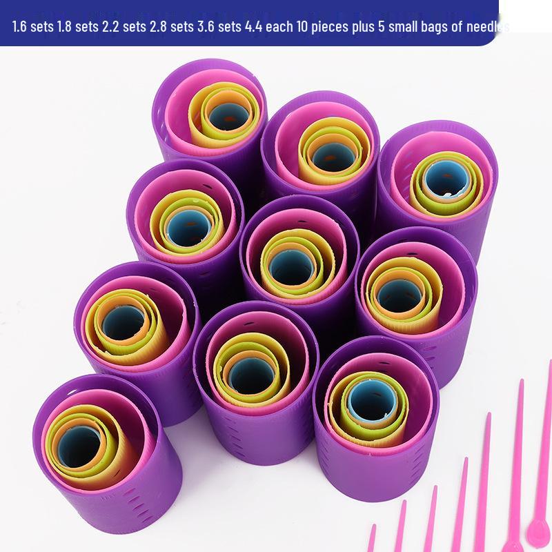 Plastic Hair Curlers Air Bangs Set: Large Wave Styling Tool for Women