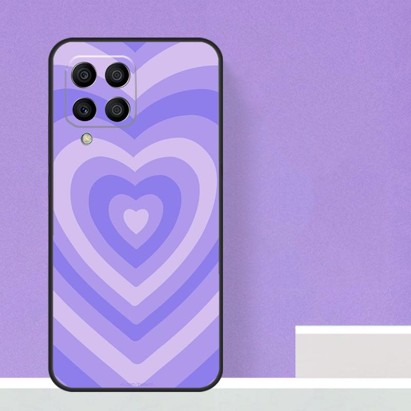 Colorful Heart Circle Love Case For Samsung Galaxy M14 M34 M54 M31 M11 M13 M53 M51 M12 M32 M52 M16 M36 M56 M15 M35 M55