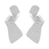 Personality Fashion Earrings Cold Wind Irregularly Folded Geometric Alloy Earrings