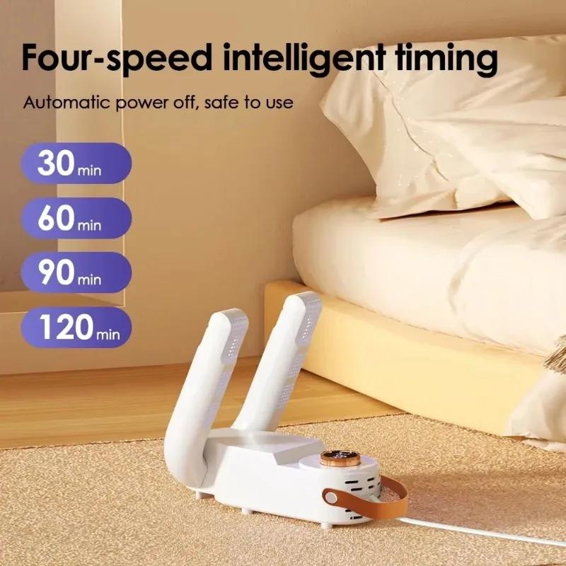 Electric Shoe Dryer Boot Warmer Shoe Fast Drying Boot Deodorizer Multifunction Sock Dryer UV Foot Boot Dryer Shoe Heater EU Plug