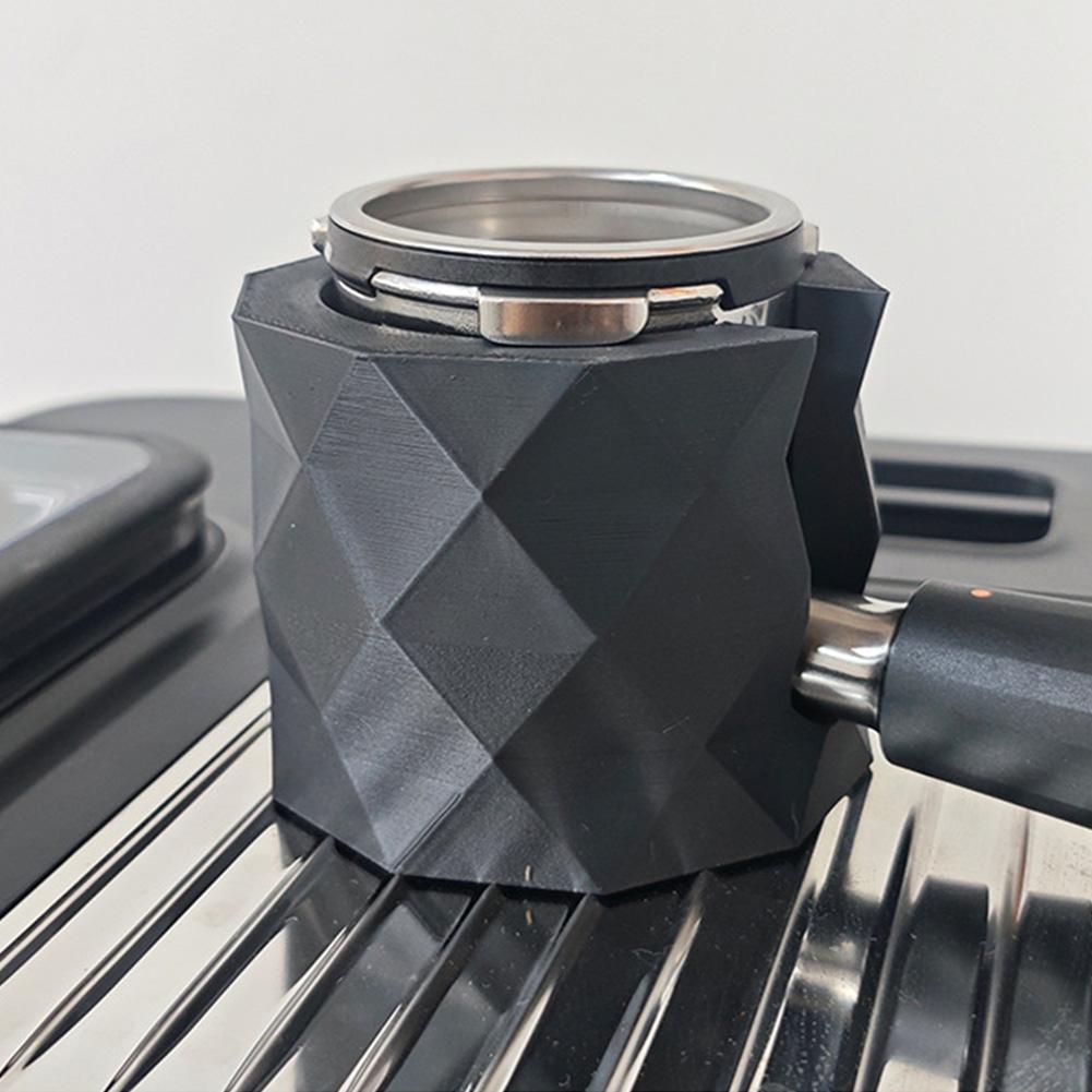 Espresso Tamper Stand with Pattern Designed for 51mm to 58mm Portafilters Perfect for Coffee Enthusiasts