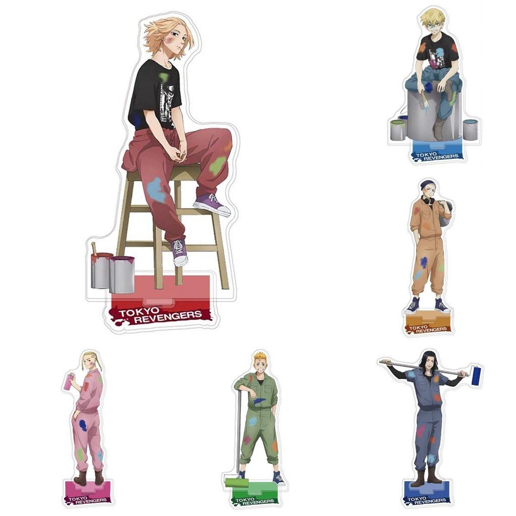Captivating Tokyo Revengers Acrylic Stand Featuring Draken And Manjiro Sano Anime Characters