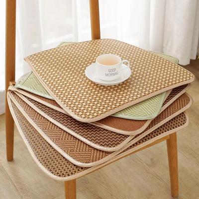 Comfortable Breathable Chair Cushion Non-slip Summer Rattan Cool Cushion Home/Office Seat Cushion