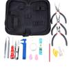 Handmade Multifunctional Diagonal Pliers & Pouch Set with Measuring Disc