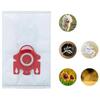 FJM Vacuum Bags 12 Pack for Miele FJM Bags AirClean 3D Efficiency