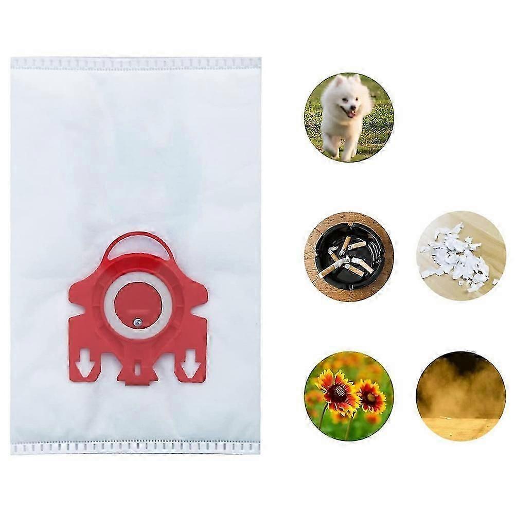 FJM Vacuum Bags 12 Pack for Miele FJM Bags AirClean 3D Efficiency