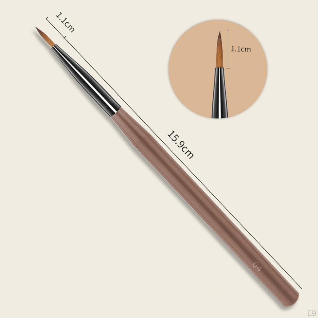Acrylic Nail Art Brush Painting Drawing Pen Ideal Gift Gel Polish Design