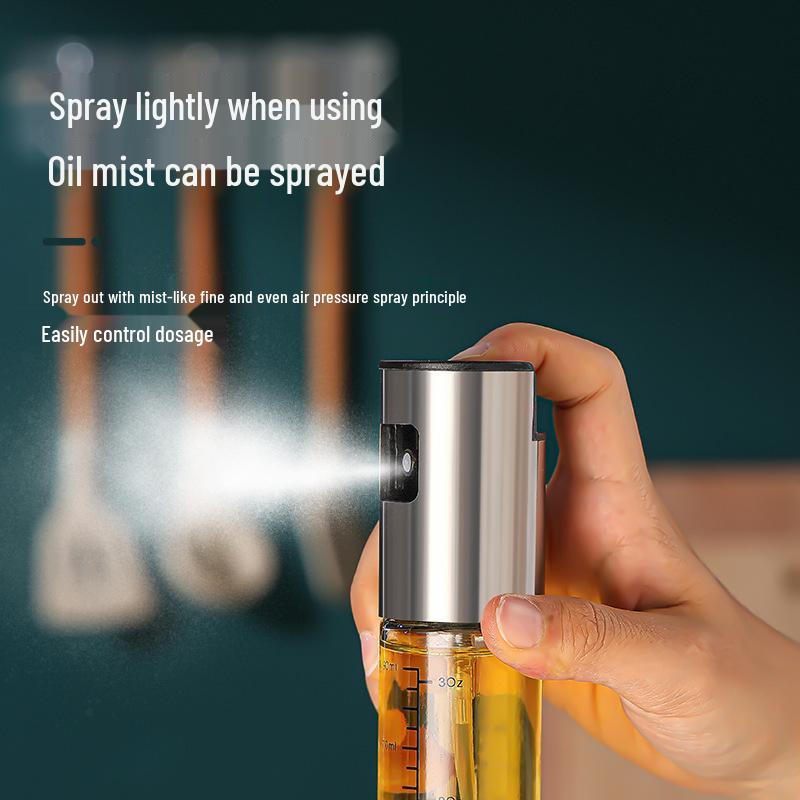 Glass Oil Sprayer Bottle for Kitchen & BBQ - Mist-Type for Edible Olive Oil