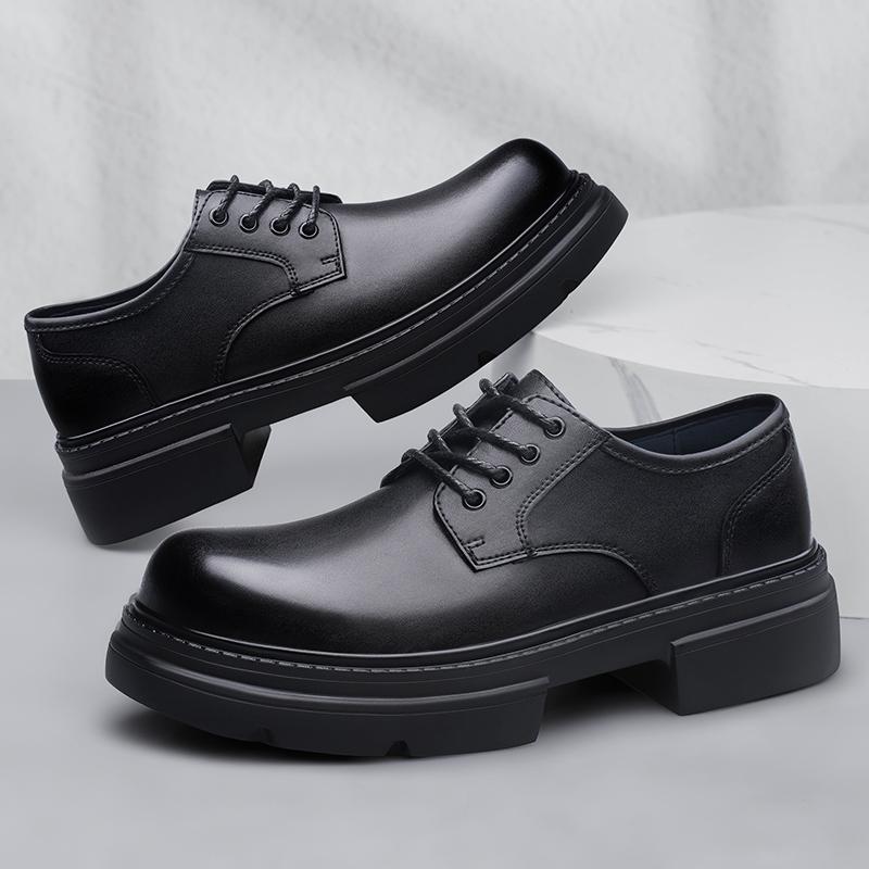 Fashion Genuine Leather Mens Oxford Shoes Fashion Casual Shoes New Arrival Formal Dress Footwear Elegantes Male Business Shoes Sneakers