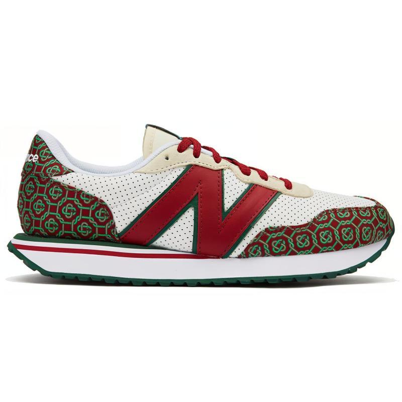 New Balance 237 Casablanca Red Monogram Sneakers MS237CBB