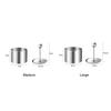 Round Cake Mousse Ring Stainless Steel Non Stick Easy to Demould Food Mold Versatile for Rice Ball Sushi Baking Kitchen Tool