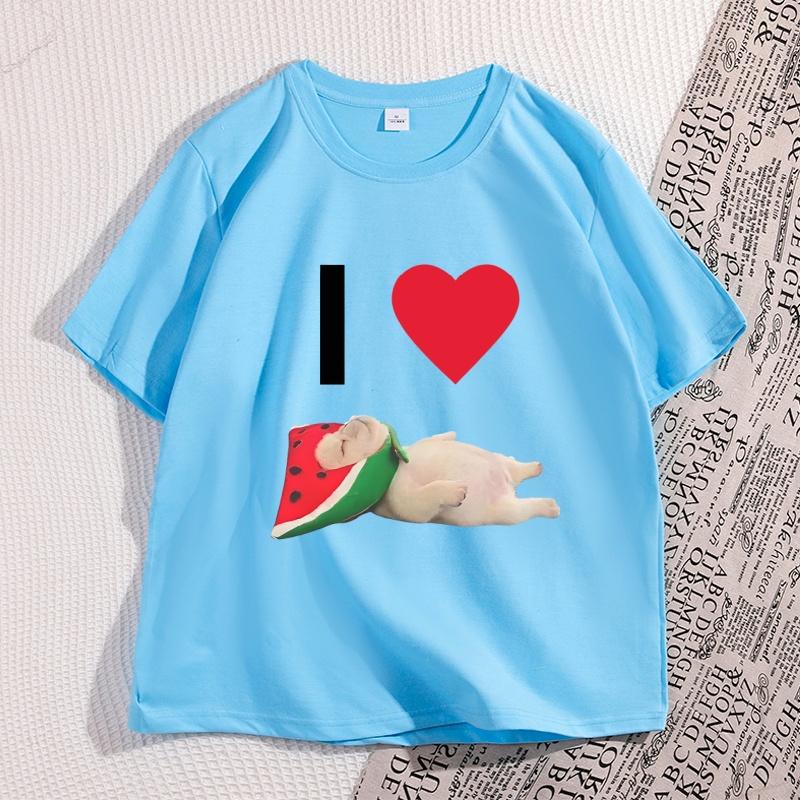 

Funny Pibble T Shirt Dog Meme Tee Baby French Bulldog Brainrot Tshirt Casual Shortsleeve Cute Animal Printed Tshirt Unisex 4XL