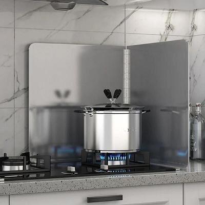 Winddichter Ölspritzschutz aus Edelstahl, spritzwassergeschützt, Anti-Spritzschutz, Gasherd