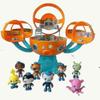 Castelo Polvo Aventura Playset com 8 Figuras