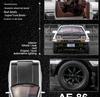 Jianyuan DC32511 AE86 Alloy Toy Car with Sound, Light, and Shock Absorption Features - Pull-Back Model for Kids