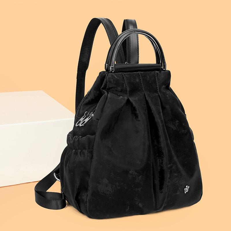 Dámsky multifunkčný ležérny ručný batoh, všestranná taška cez jedno rameno/crossbody, cestovná taška style 2