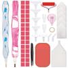 Kit de Canetas Pilviz Diamond Art Painting Set Ferramentas com Pontas Intercambiáveis para Artes DIY e Ferramentas Multifuncionais 5D Diamond Painting Artesanato,